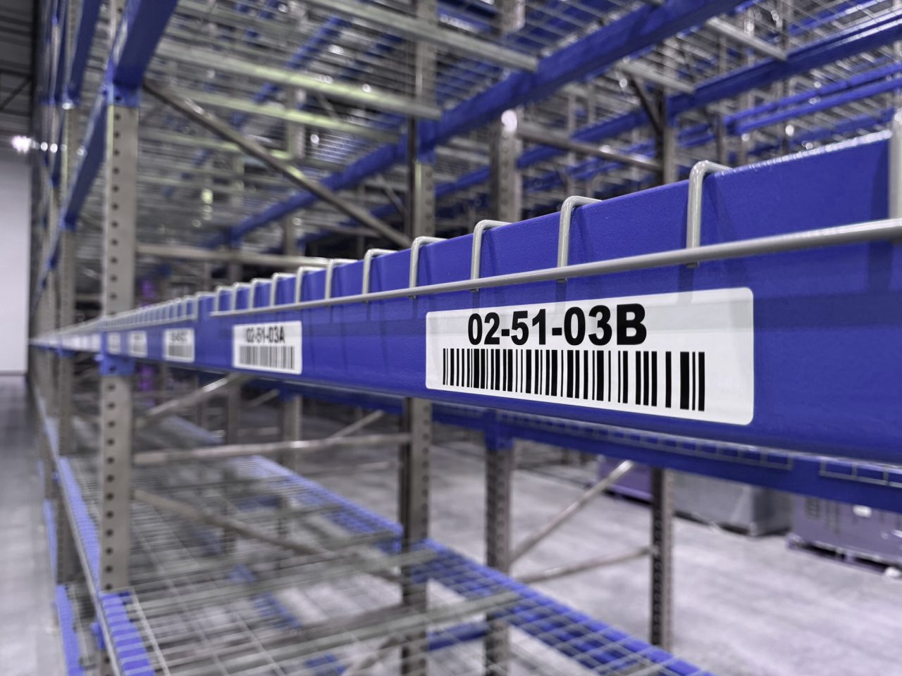 Pallet Rack Labels