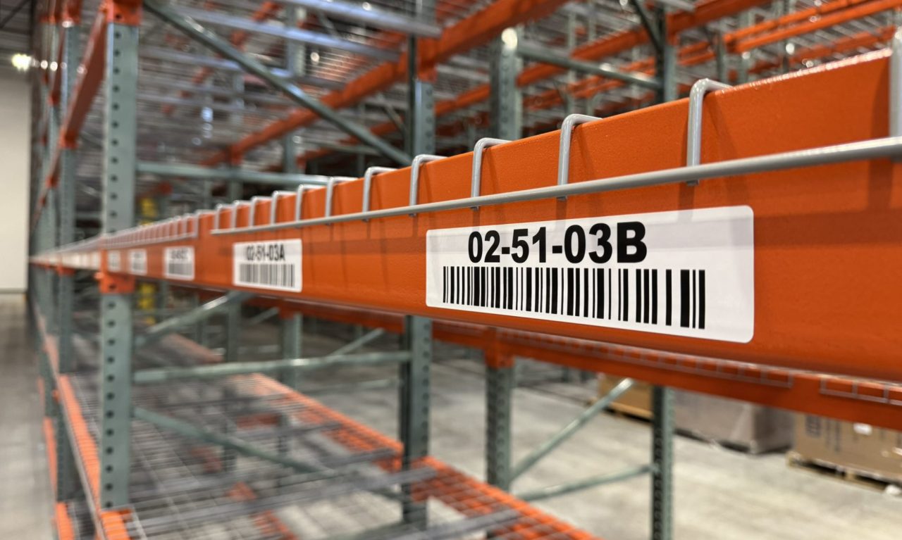 Mesh Deck Barcode Labels