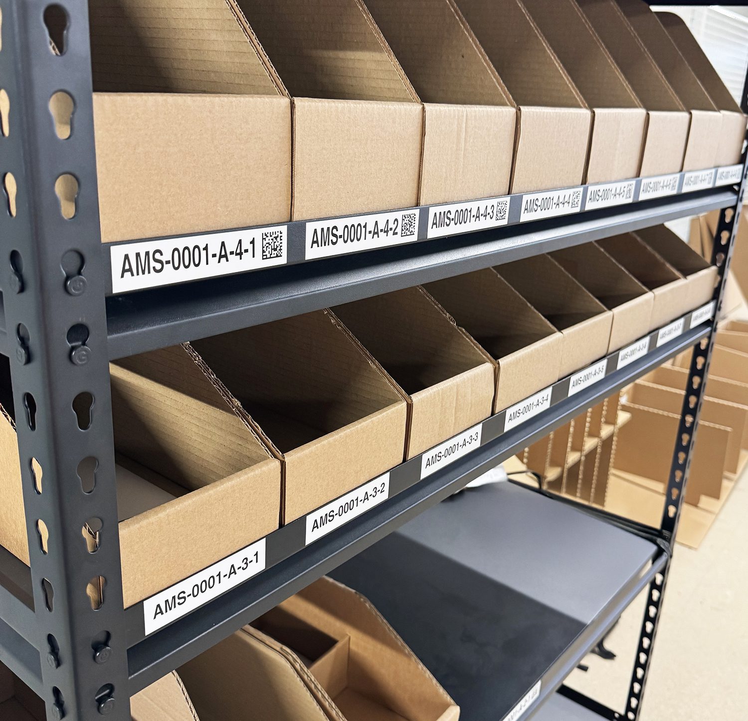 2D Barcode Shelf Labels