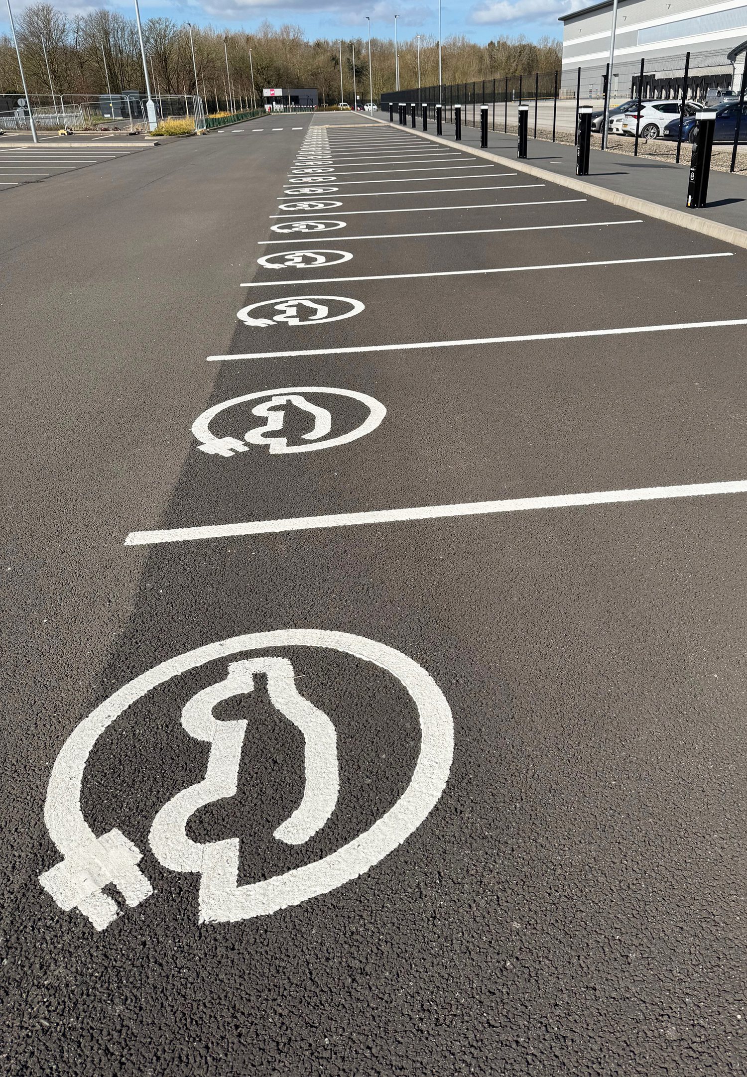 Electric Charging Bay Marking