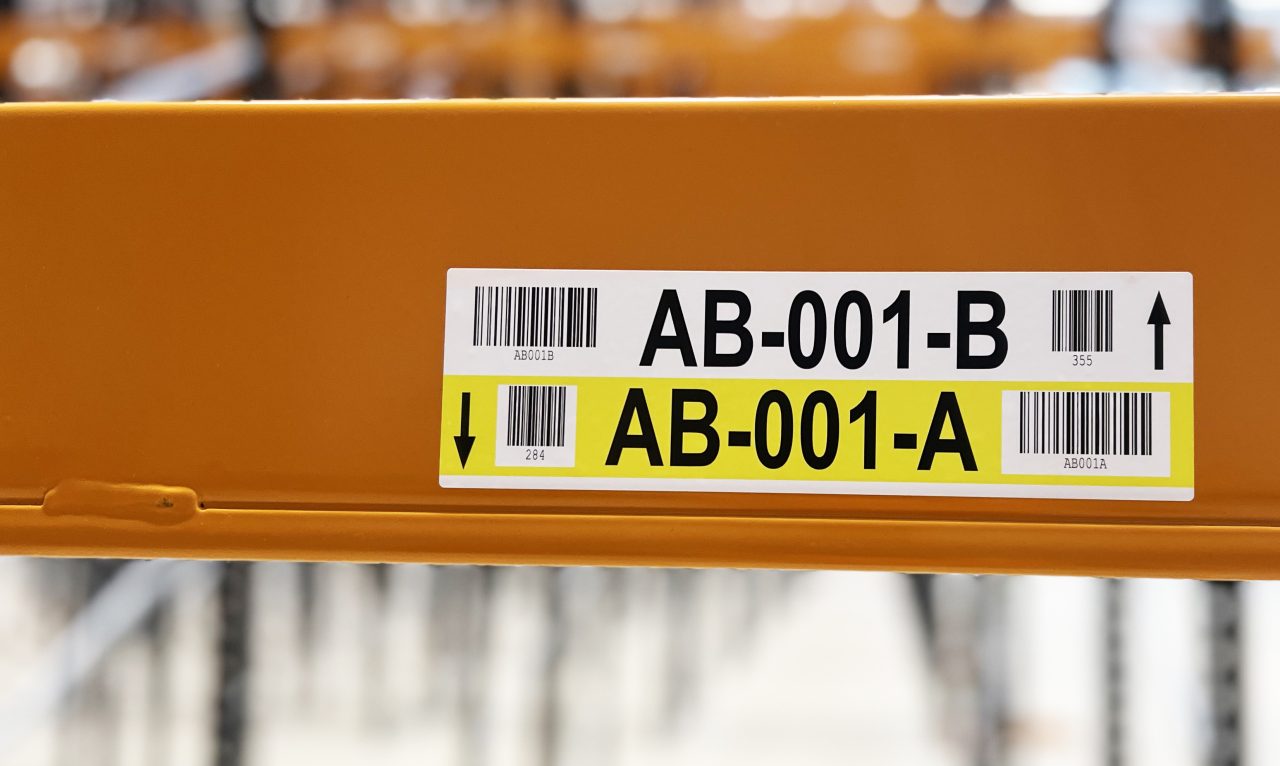 Pallet Rack Labels