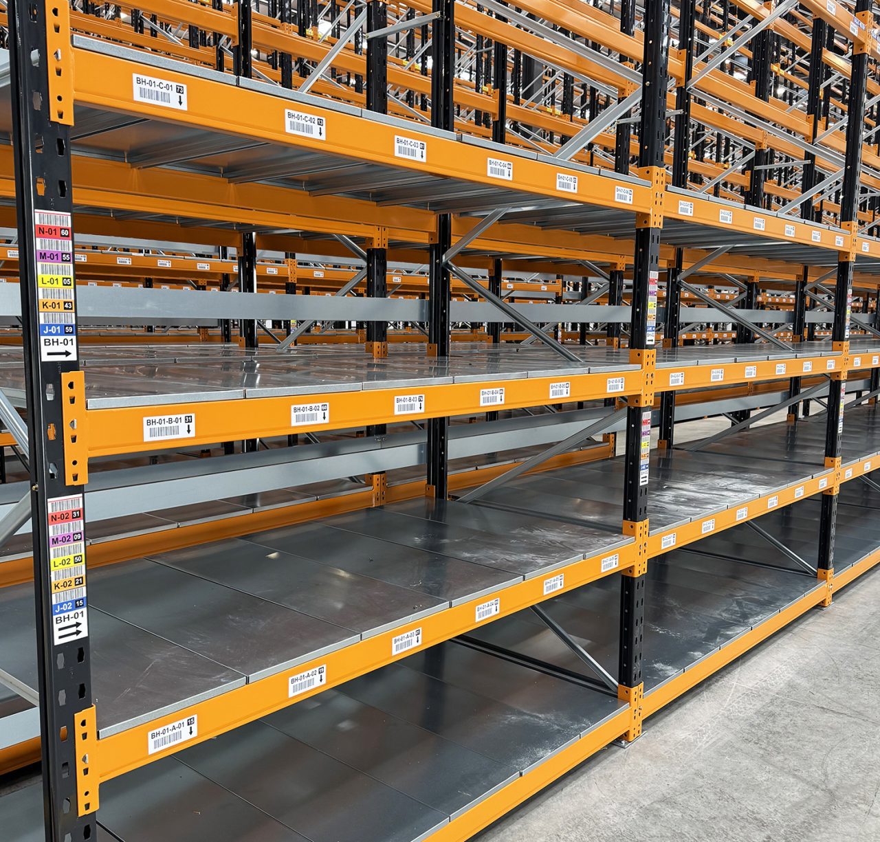 Rack Label Pick Decks