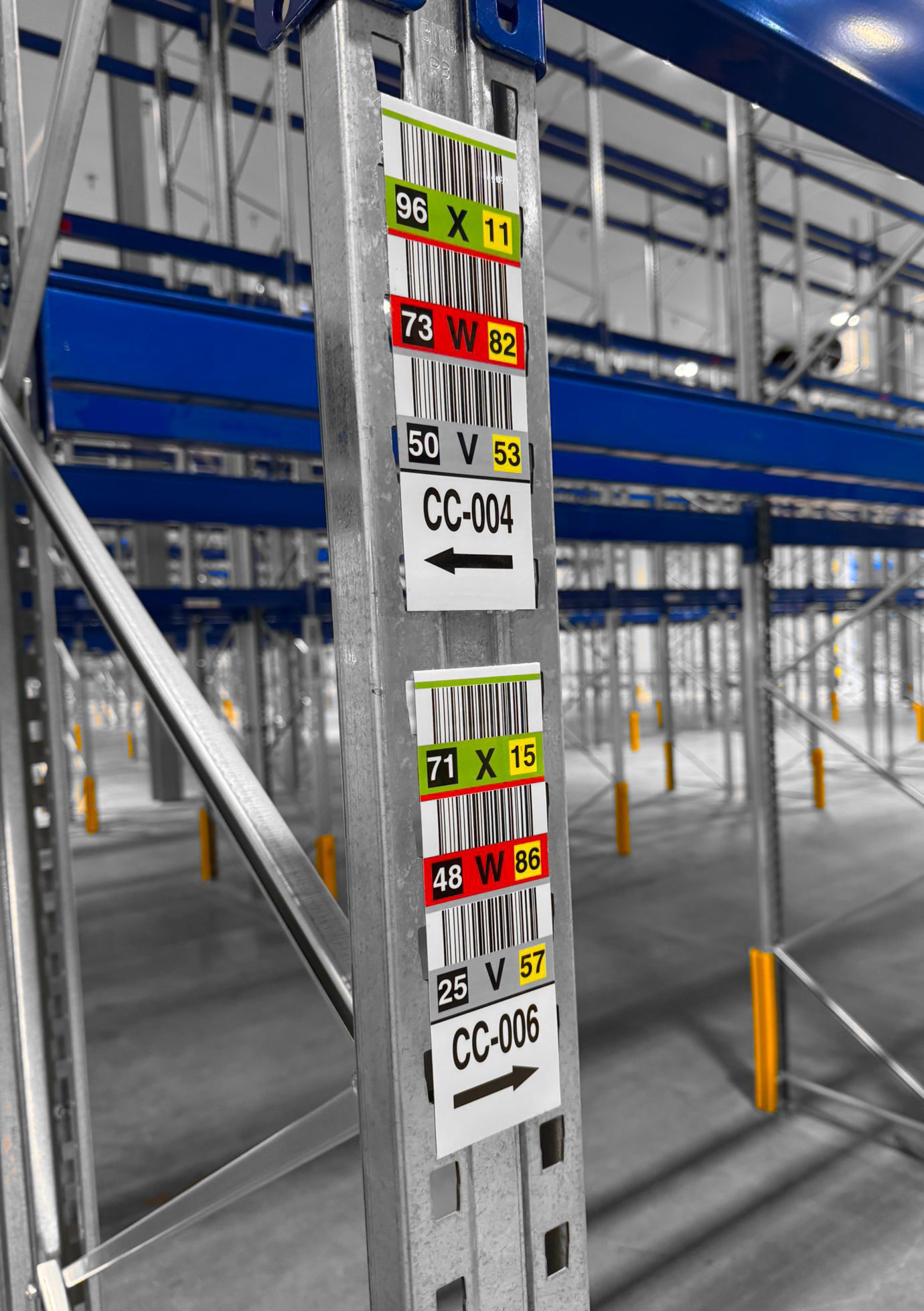 Upright Location Labels