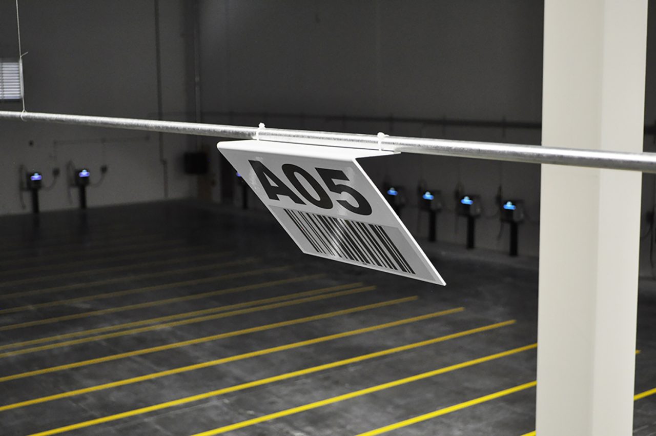 Barcode Sign Line Marking