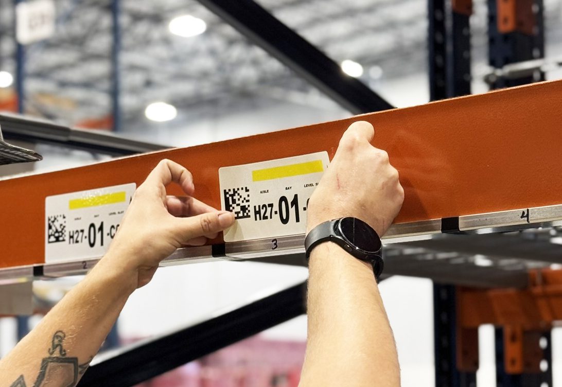 Rack Label Application