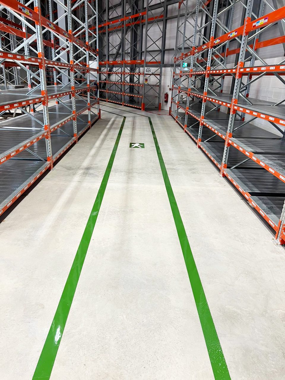 Unprepared Floor Marking
