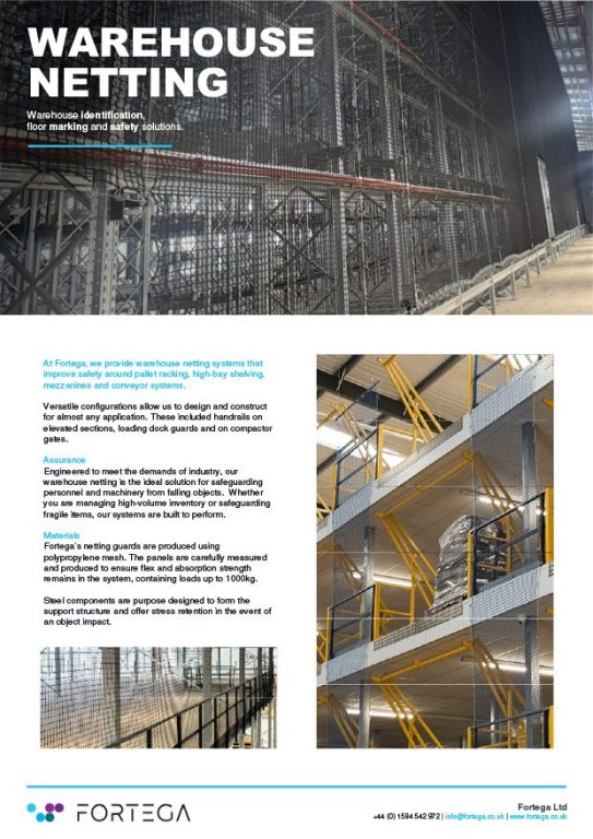 Warehouse Netting Info