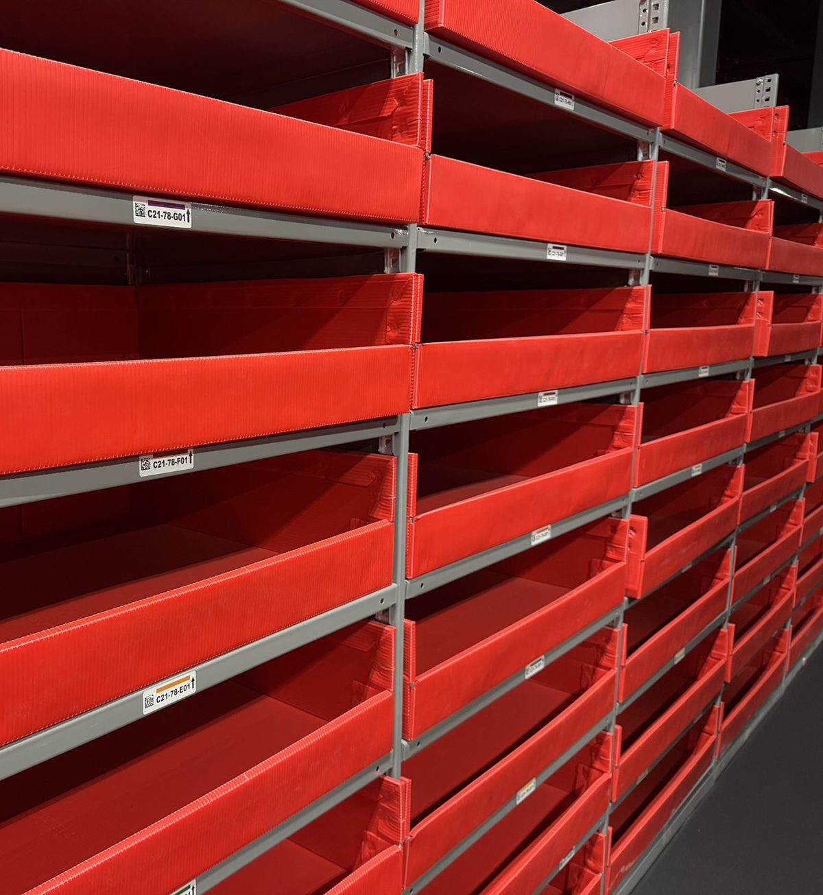 Bin Shelf Labels