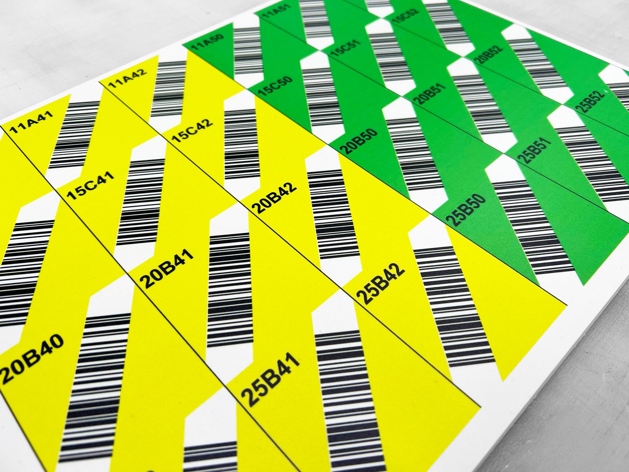 Diagonal Labels