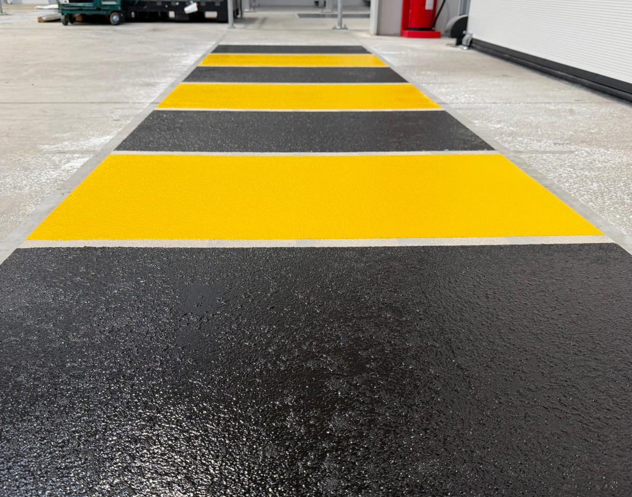 Anti-Slip Zebra Crossing