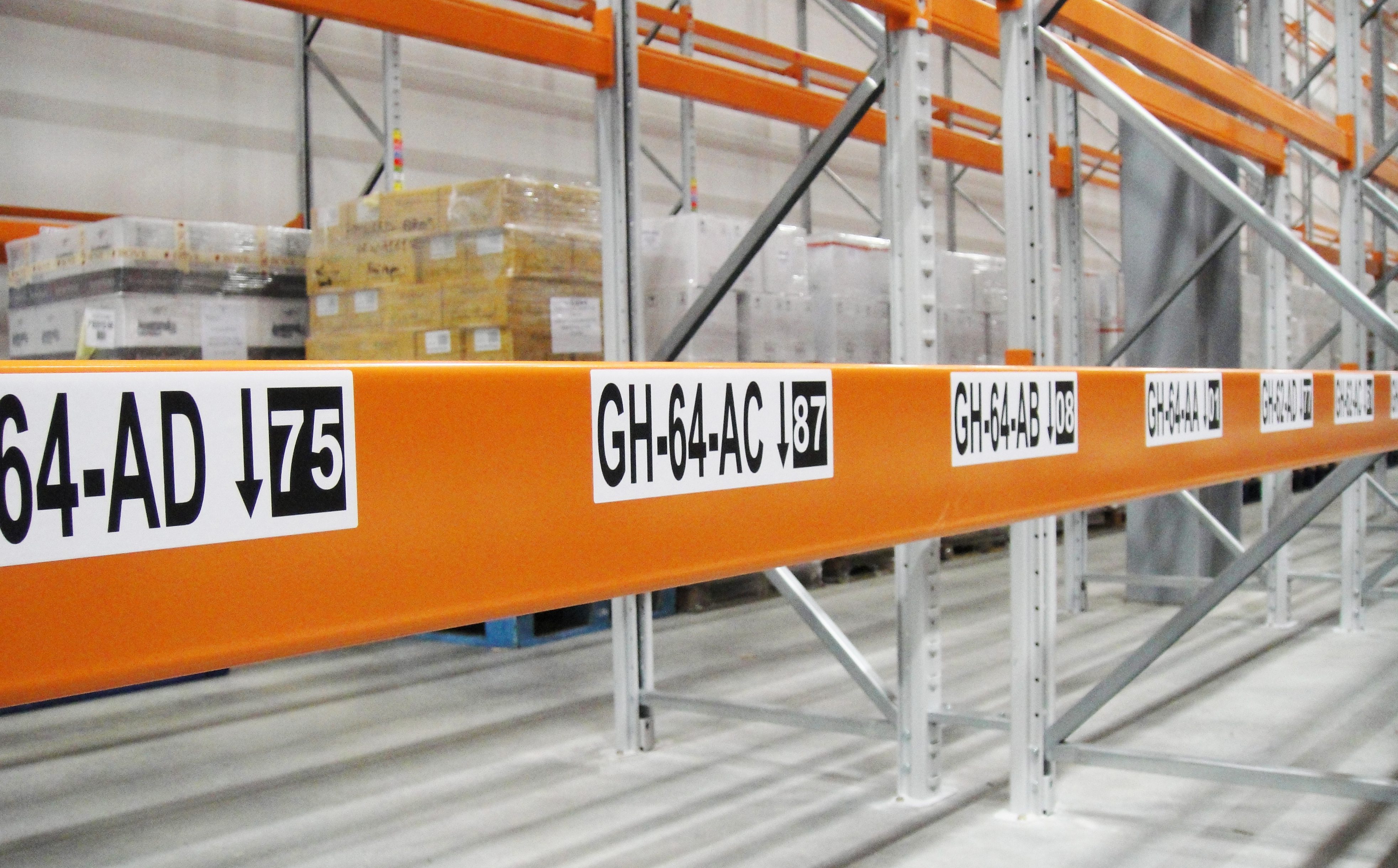 Freezer Rack Labels