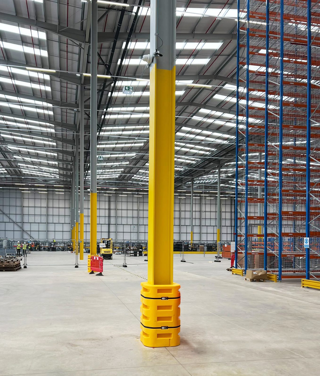 Painted Columns and Protectors