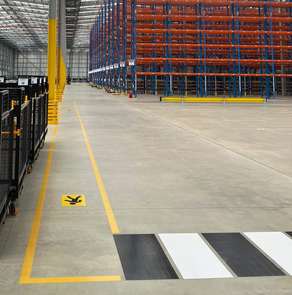 Warehouse Pedestrian Walkway